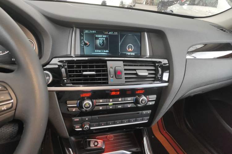 Used BMW X3 2014 xDrive20i X Design Package Audio And AC Panel