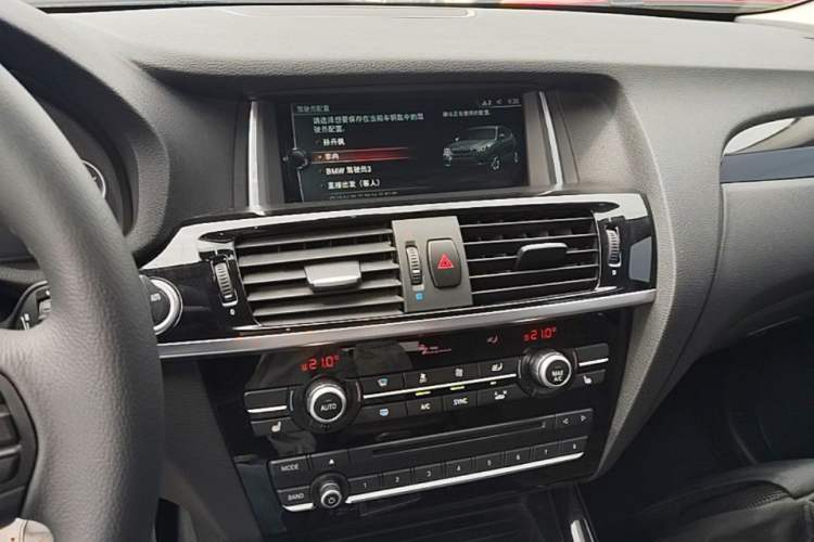 Used BMW X3 2014 xDrive20i X Design Package Audio And AC Panel