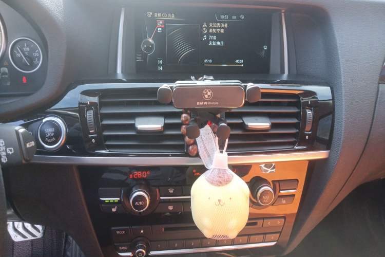 Used BMW X3 2014 xDrive20i X Design Package Audio And AC Panel