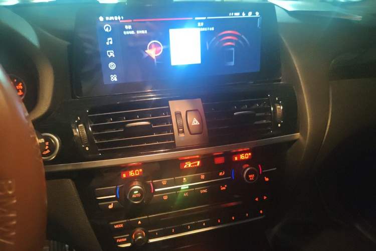 Used BMW X3 2014 xDrive28i X Design Package Audio And AC Panel