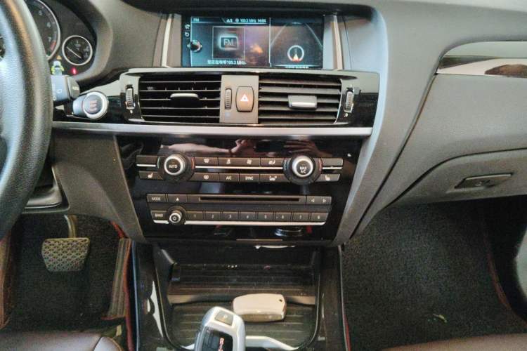 Used BMW X3 2014 xDrive20i X Design Package Audio And AC Panel