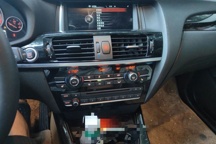 Used BMW X3 2014 xDrive20i X Design Package Audio And AC Panel
