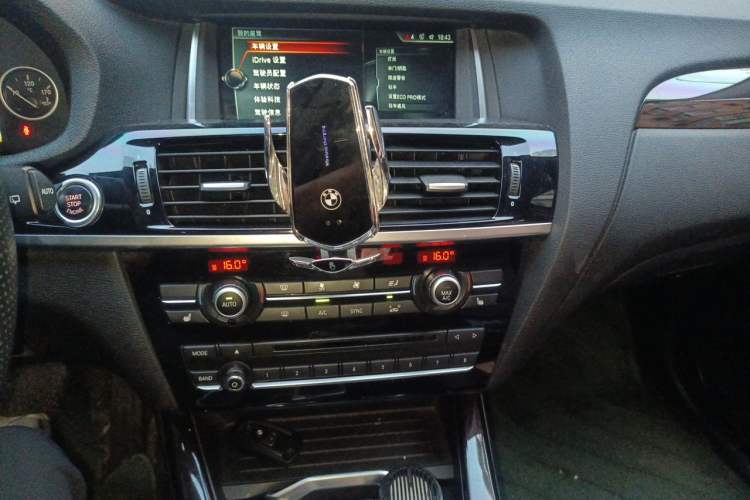 Used BMW X3 2014 xDrive20i X Design Package Audio And AC Panel