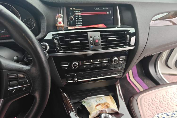 Used BMW X3 2014 xDrive20i X Design Package Audio And AC Panel