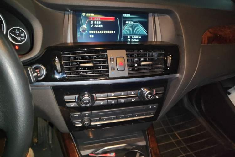 Used BMW X3 2014 xDrive20i X Design Package Audio And AC Panel
