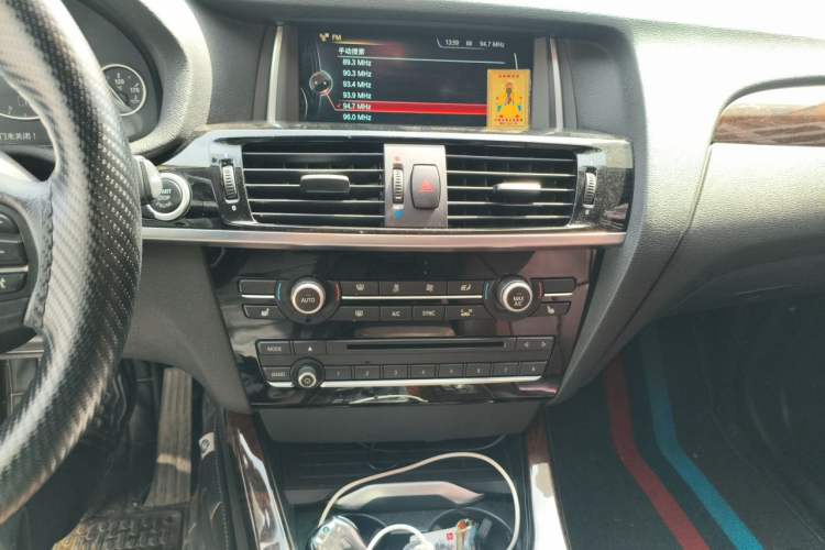 Used BMW X3 2014 xDrive20i X Design Package Audio And AC Panel