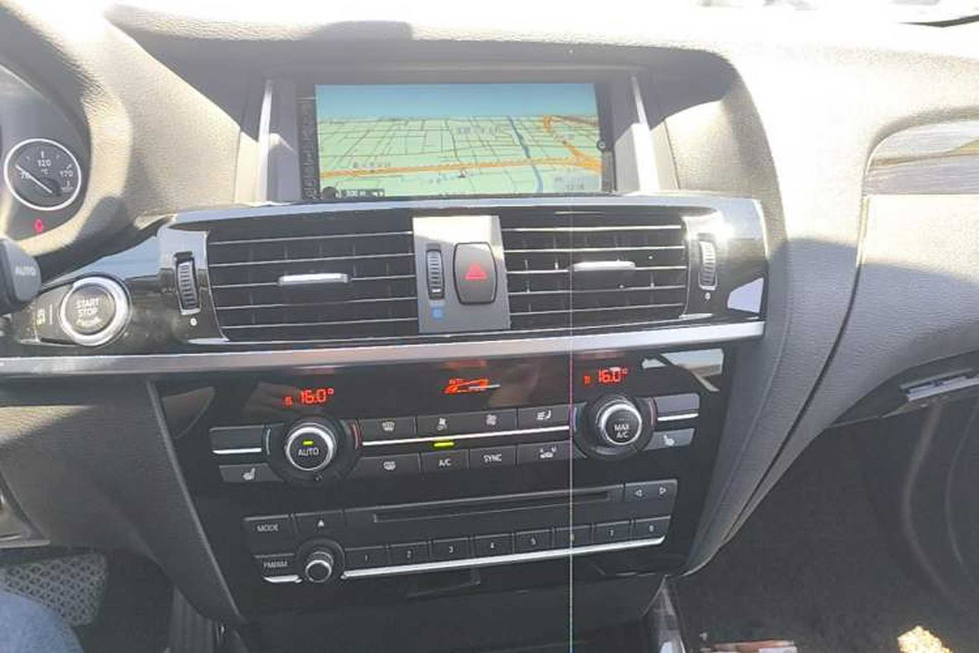 Used BMW X3 2014 xDrive28i X Design Package Audio And AC Panel