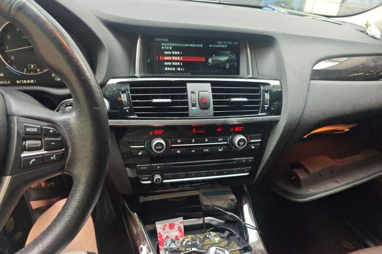 Used BMW X3 2014 xDrive20i X Design Package Audio And AC Panel