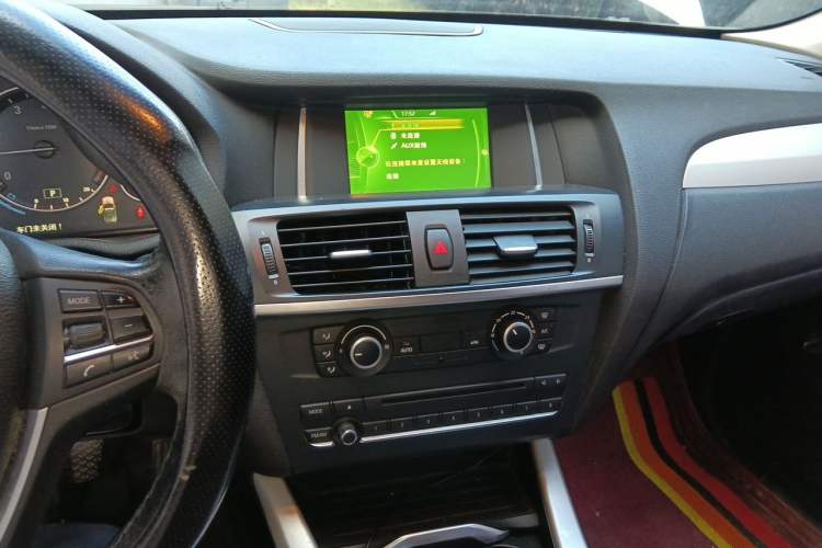 Used BMW X3 2014 xDrive20i Leading Model Audio And AC Panel