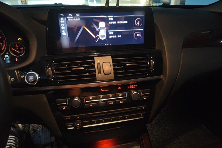 Used BMW X3 2014 xDrive20i X Design Package Audio And AC Panel