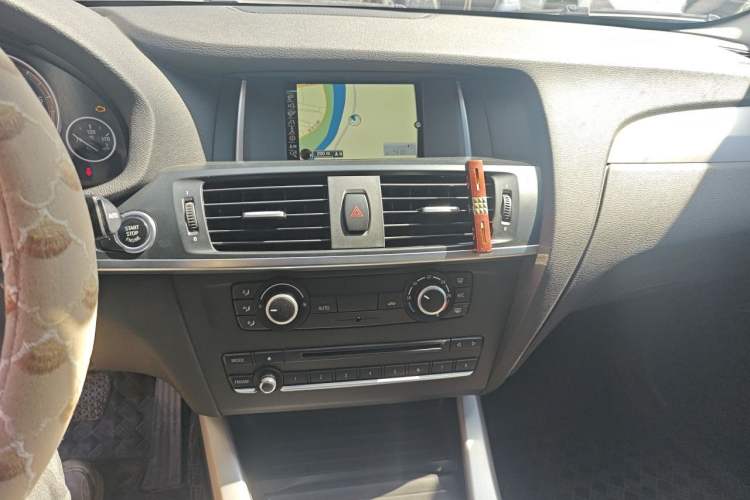 Used BMW X3 2014 xDrive20i Leading Model Audio And AC Panel