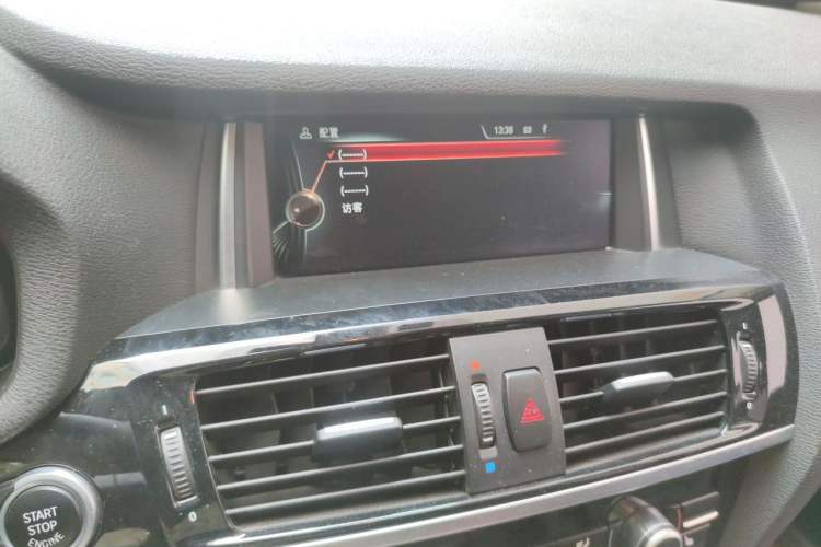Used BMW X3 2014 xDrive20i X Design Package Audio And AC Panel