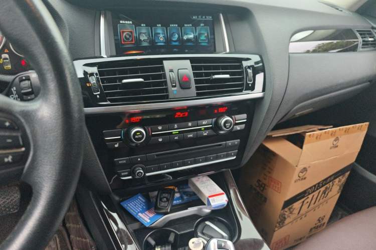 Used BMW X3 2014 xDrive20i X Design Package Audio And AC Panel