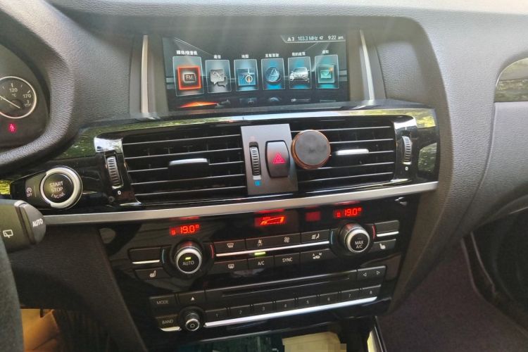 Used BMW X3 2014 xDrive20i X Design Package Audio And AC Panel