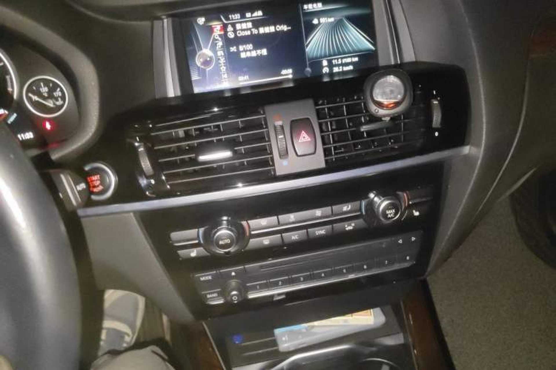 Used BMW X3 2014 xDrive20i X Design Package Audio And AC Panel