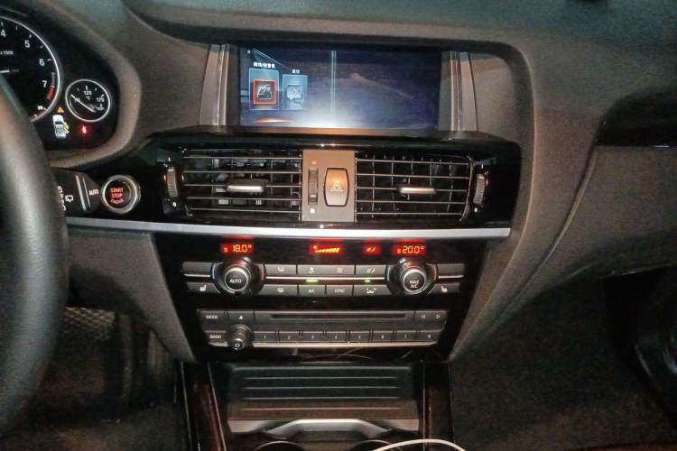 Used BMW X3 2014 xDrive20i X Design Package Audio And AC Panel