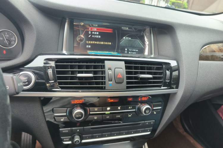 Used BMW X3 2014 xDrive20i X Design Package Audio And AC Panel