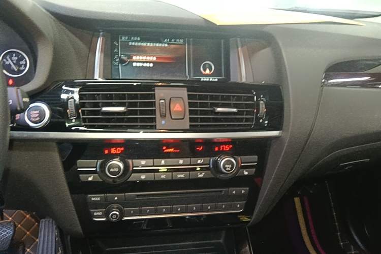 Used BMW X3 2014 xDrive20i X Design Package Audio And AC Panel