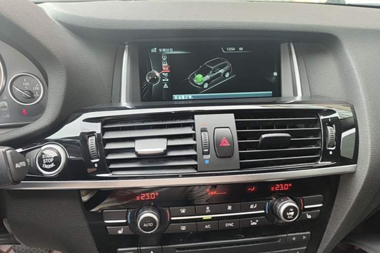 Used BMW X3 2014 xDrive20i X Design Package Audio And AC Panel