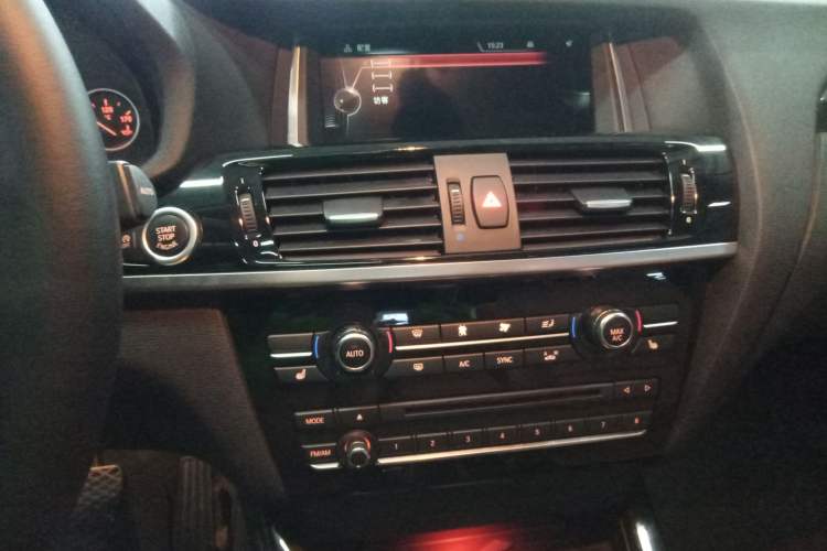 Used BMW X3 2014 xDrive20i X Design Package Audio And AC Panel