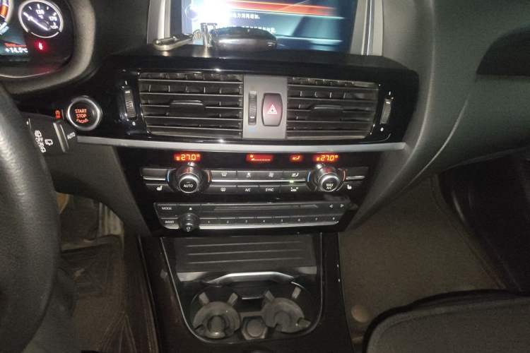 Used BMW X3 2014 xDrive20i X Design Package Audio And AC Panel