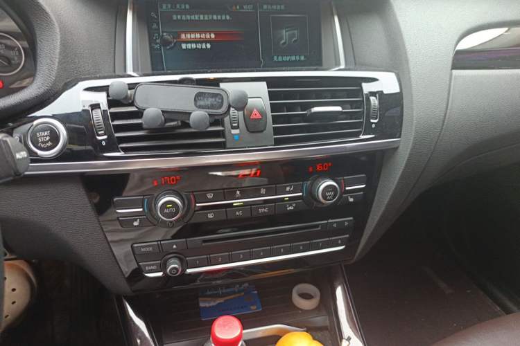Used BMW X3 2014 xDrive20i X Design Package Audio And AC Panel