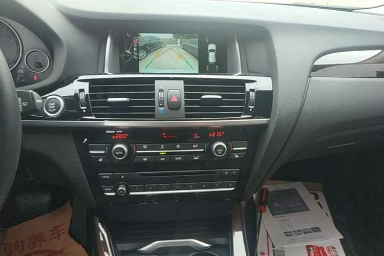 Used BMW X3 2014 xDrive20i X Design Package Audio And AC Panel