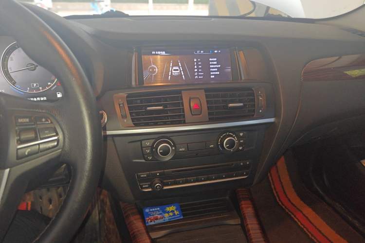 Used BMW X3 2014 xDrive20i Leading Model Audio And AC Panel