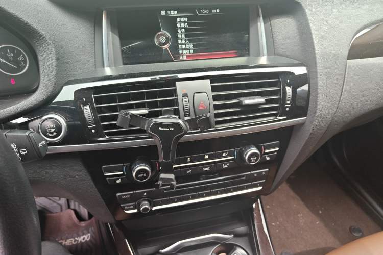 Used BMW X3 2014 xDrive20i X Design Package Audio And AC Panel