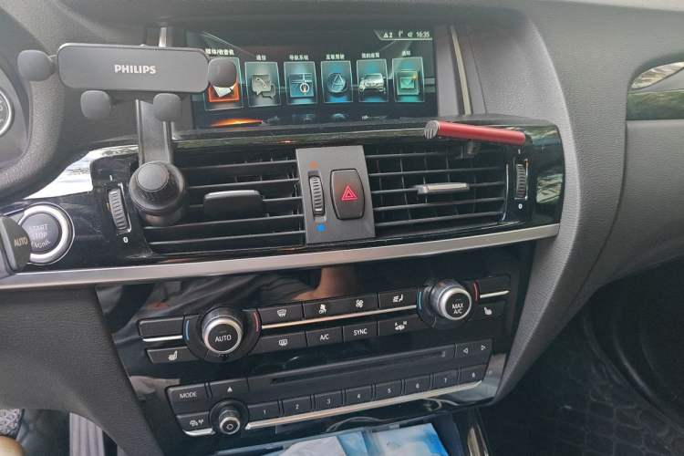 Used BMW X3 2014 xDrive20i X Design Package Audio And AC Panel