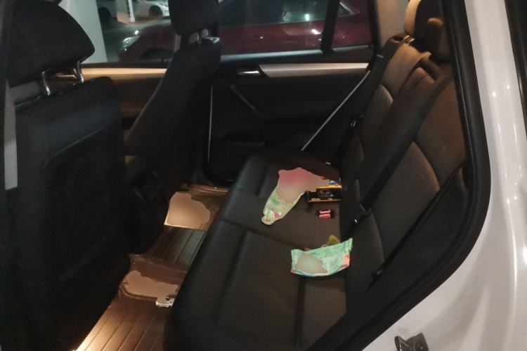 Used BMW X3 2014 xDrive20i Leading Model Left Rear Seat
