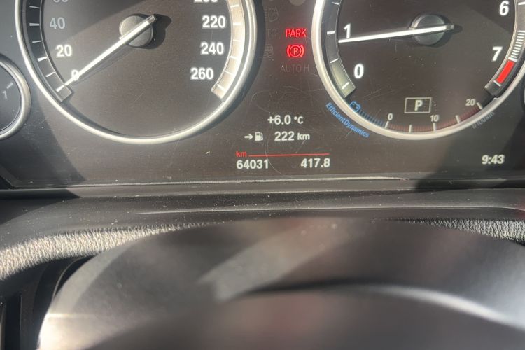 Used BMW X3 2014 xDrive20i X Design Package Odometer Close Up