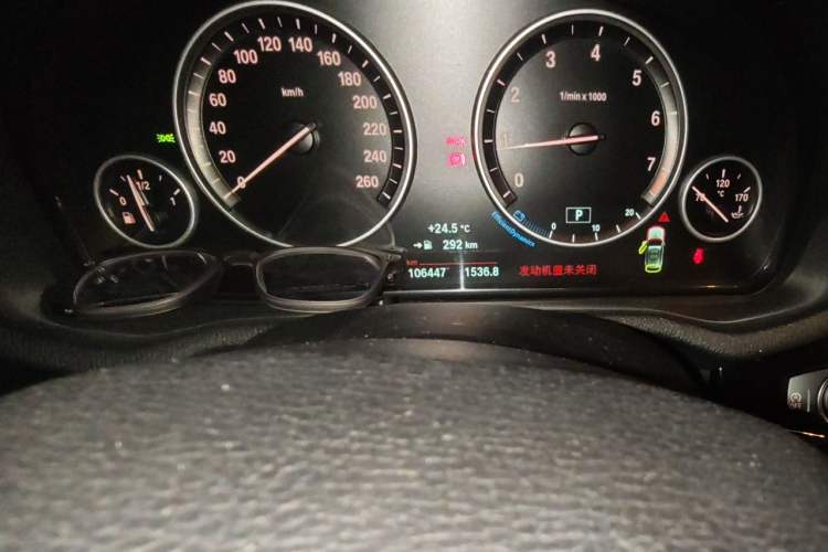 Used BMW X3 2014 xDrive20i X Design Package Odometer Close Up