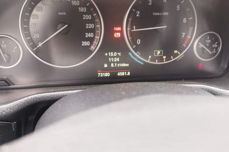 Used BMW X3 2014 xDrive20i X Design Package Odometer Close Up