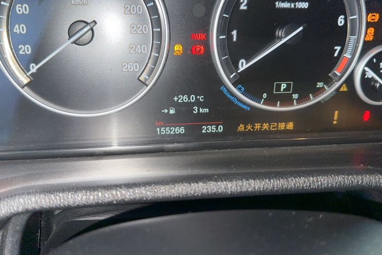 Used BMW X3 2014 xDrive20i Leading Model Odometer Close Up