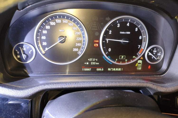 Used BMW X3 2014 xDrive20i X Design Package Odometer Close Up