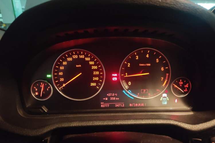 Used BMW X3 2014 xDrive20i X Design Package Odometer Close Up
