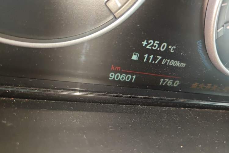 Used BMW X3 2014 xDrive20i X Design Package Odometer Close Up