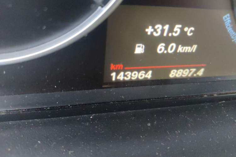 Used BMW X3 2014 xDrive20i X Design Package Odometer Close Up