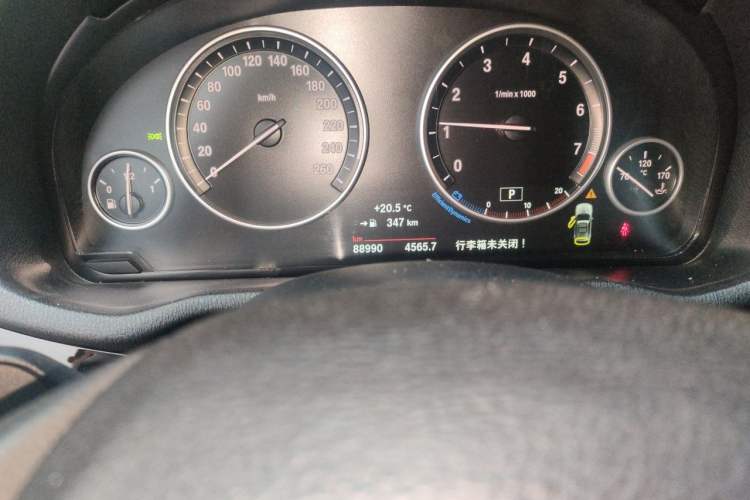Used BMW X3 2014 xDrive20i X Design Package Odometer Close Up