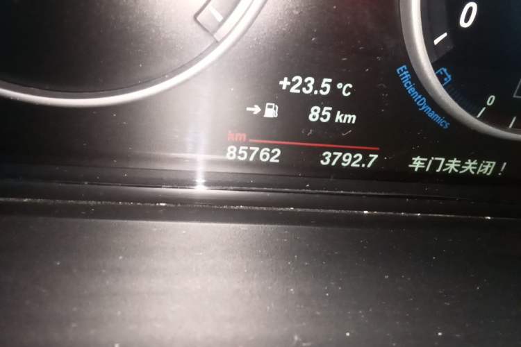 Used BMW X3 2014 xDrive20i X Design Package Odometer Close Up