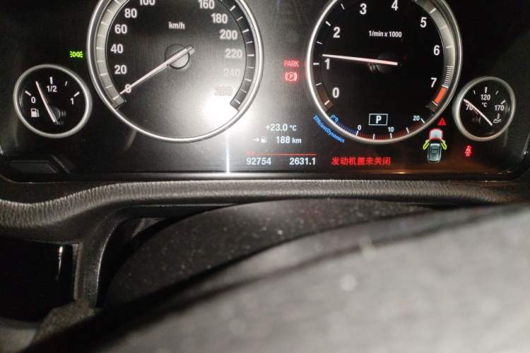 Used BMW X3 2014 xDrive20i X Design Package Odometer Close Up