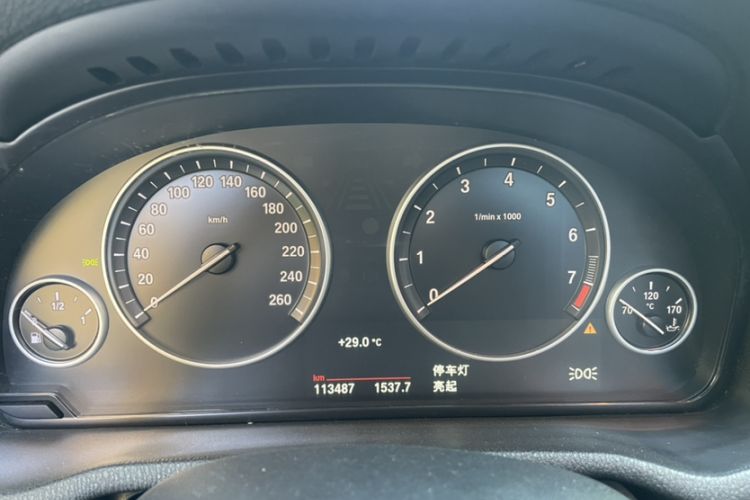 Used BMW X3 2014 xDrive20i X Design Package Odometer Close Up