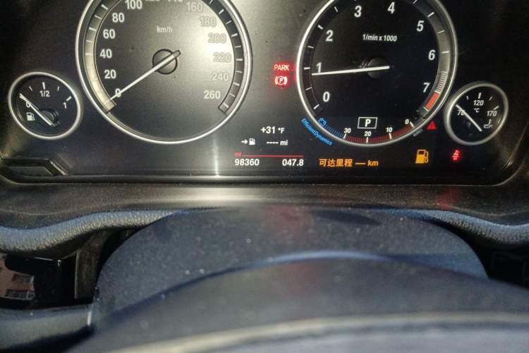 Used BMW X3 2014 xDrive20i X Design Package Odometer Close Up