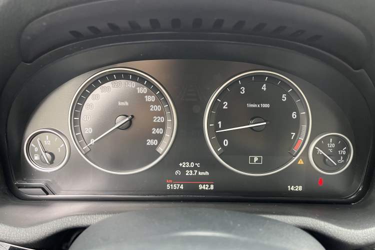 Used BMW X3 2014 xDrive20i X Design Package Odometer Close Up