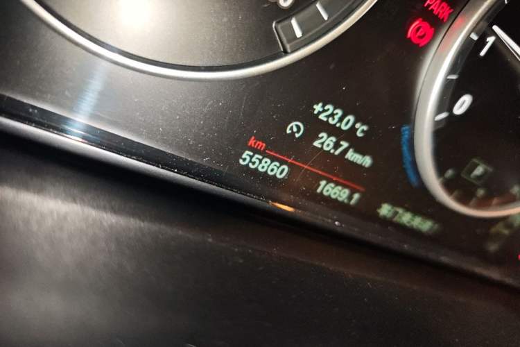 Used BMW X3 2014 xDrive20i X Design Package Odometer Close Up