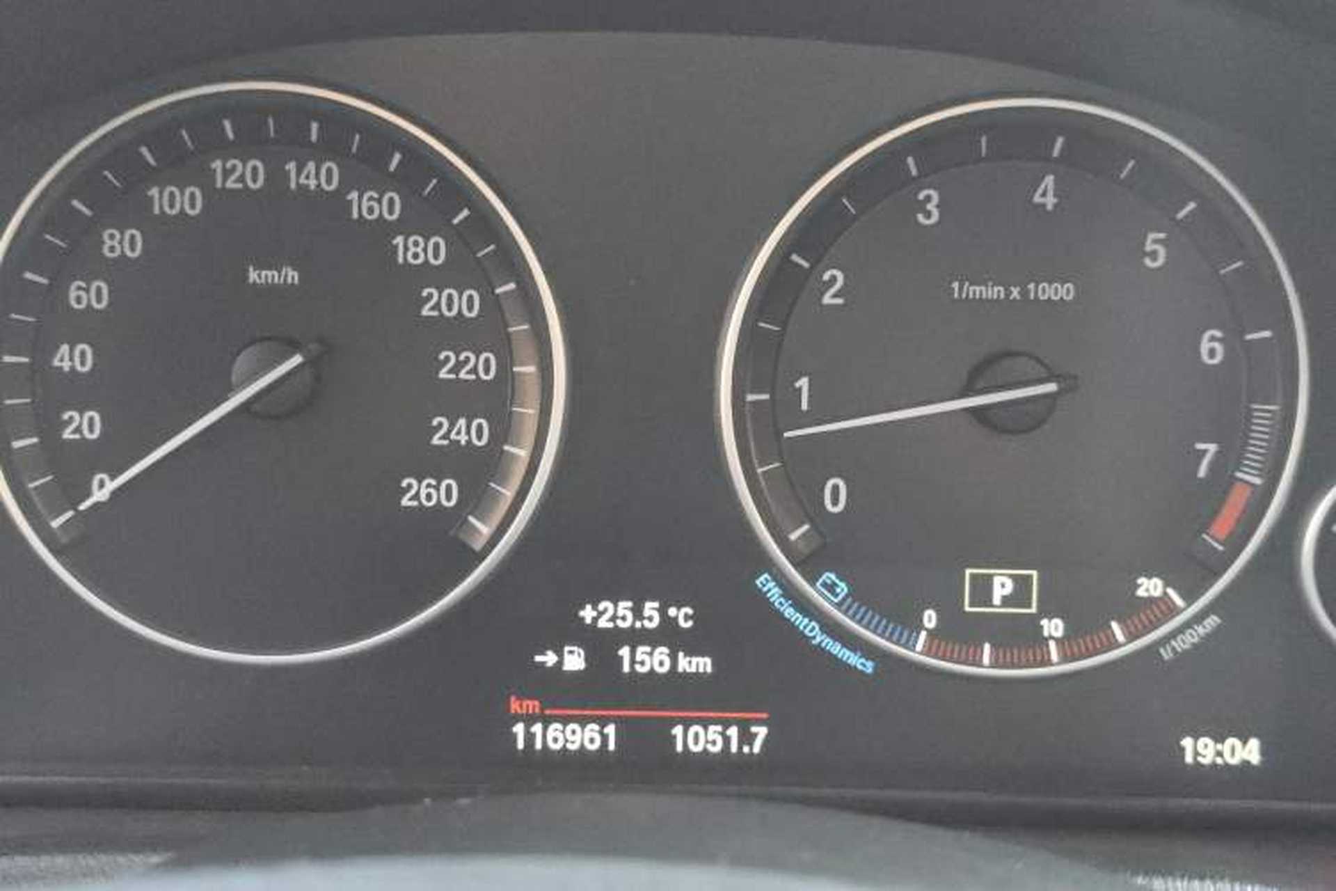 Used BMW X3 2014 xDrive20i X Design Package Odometer Close Up