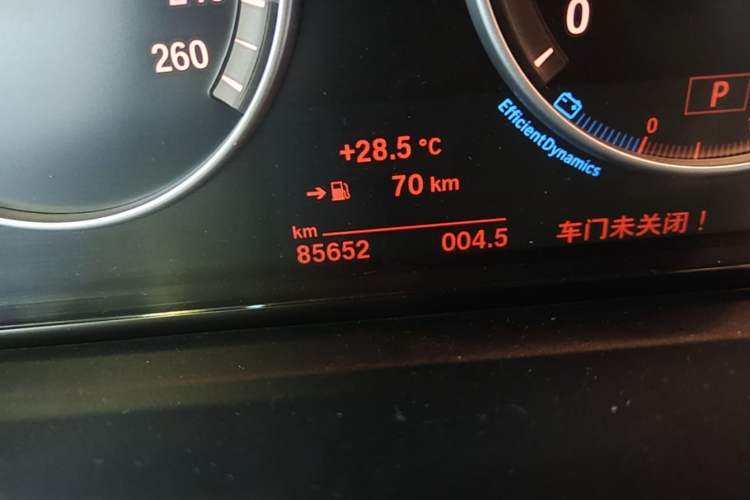 Used BMW X3 2014 xDrive20i X Design Package Odometer Close Up