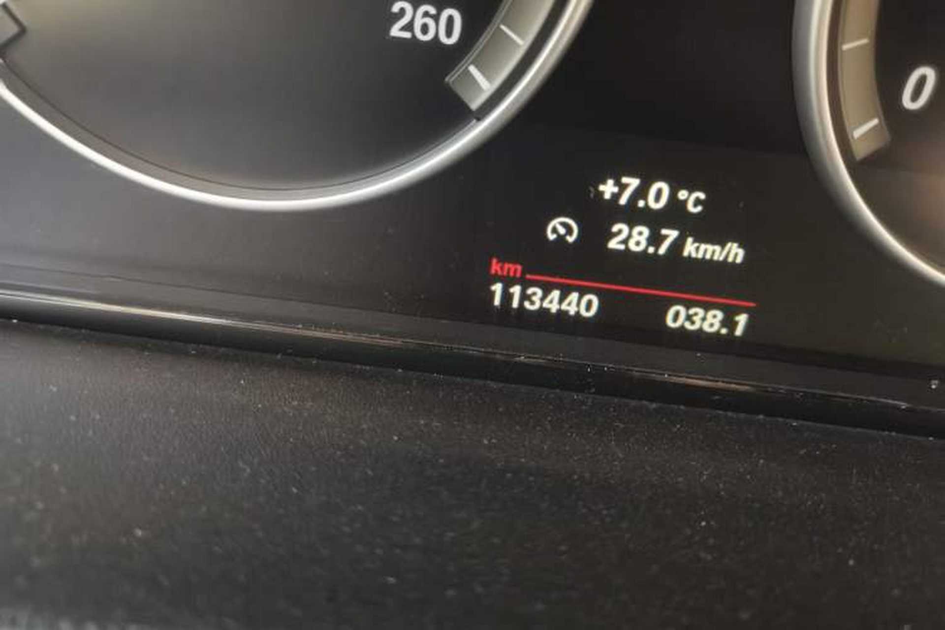 Used BMW X3 2014 xDrive20i X Design Package Odometer Close Up