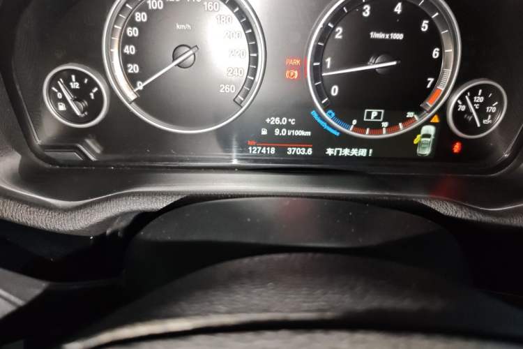 Used BMW X3 2014 xDrive20i X Design Package Odometer Close Up